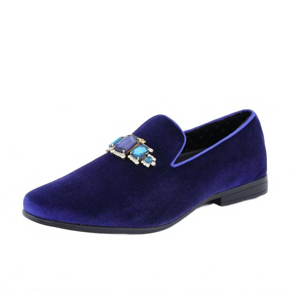 NEW AMALI men's fabio loafer in navy
